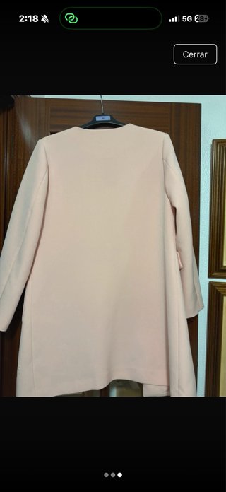 Chaqueta rosa elegante