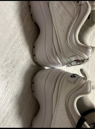 Fila Disruptor Plataforma Blancas