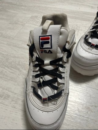 Fila Disruptor Plataforma Blancas