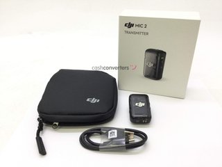 microfono vocalista dji mic 2 transmitter shadow black