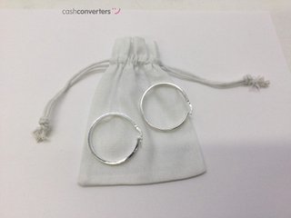 argollas plata 925mm