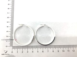 argollas plata 925mm