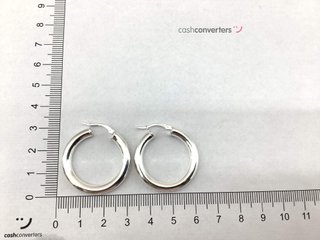 argollas plata 925mm