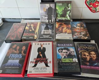 Collezione VHS e DVD film
