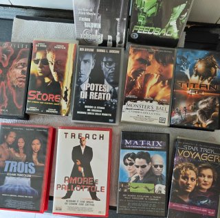 Collezione VHS e DVD film