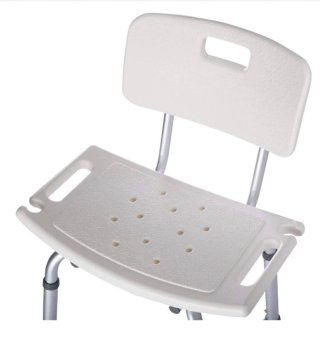 Silla de ducha ajustable ligera