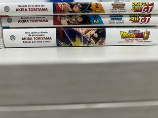 Lote Dragon ball GT 1-2 y Dragon Ball Super hero