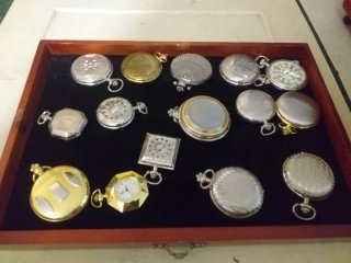 Lote de Relojes de Bolsillo Antiguos