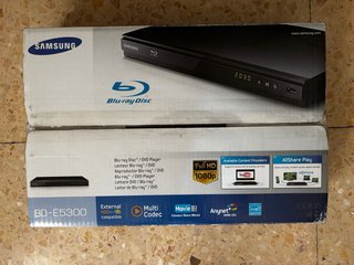 Reproductor Blu-ray Samsung Negro