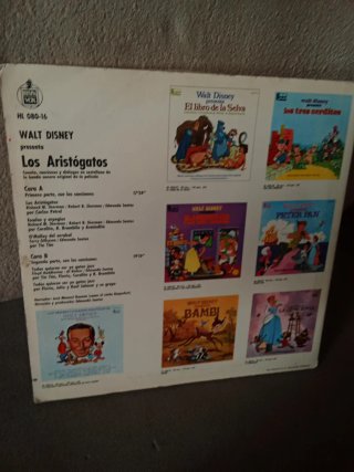 Vinilo Los Aristogatos Disney