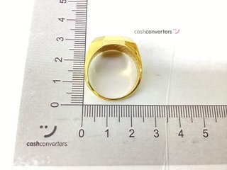 sello oro 18k t. 21 (19,42 mm)