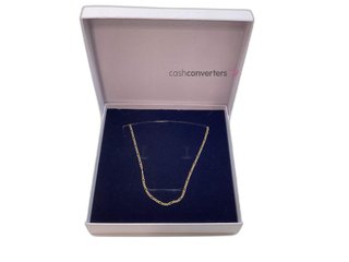 cadena oro 18k 23.5cm