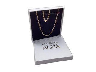cadena oro 18k 25cm