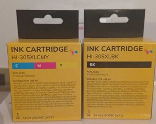 HP 305XL Negro + Color Remanufacturados