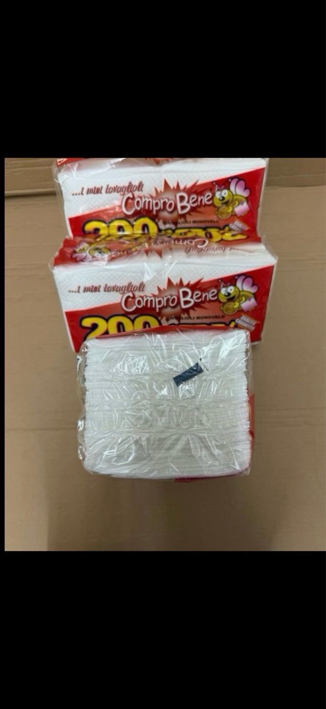 15 pacchi tovaglioli (3000 pezzi) - SUPER OFFERTA