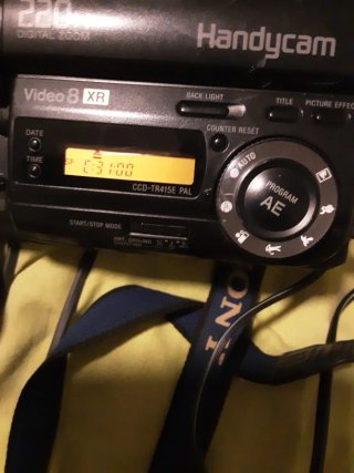 Videocámara Sony Handycam Video 8 XR negociable 90