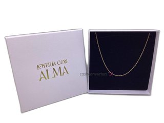 cadena oro 18k 25.5cm