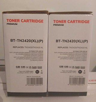 2 Toners TN2420XL Compatibles Brother