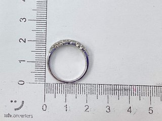sortija oro 18k con piedra