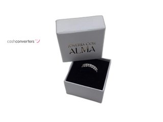 sortija oro 18k con piedra