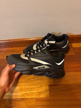 Zapatillas Dior B22 Black Silver