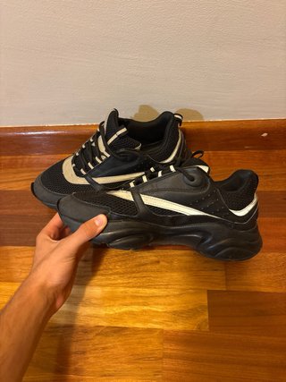 Zapatillas Dior B22 Black Silver