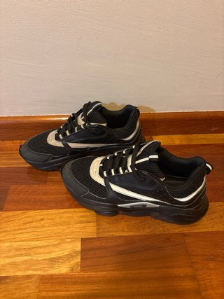 Zapatillas Dior B22 Black Silver