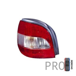 Piloto Trasero Sin Portalámparas Blanco Rojo - Derecho - Renault SCENIC II (1999-2003)