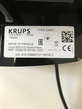 Cafetera Krups Evidence Eco-Design Automática