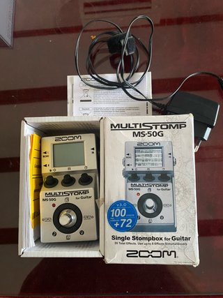 Zoom MS-50G Multiefectos Guitarra