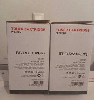2 Toner TN2510XL Compatibles Brother