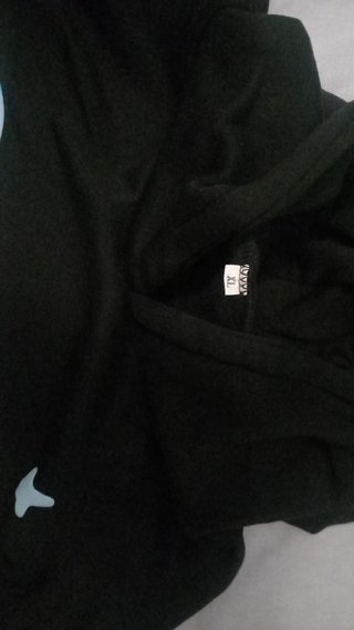 Hoodie Preto Tamanho XL