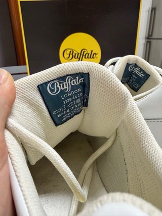Zapatillas Buffalo London Plataforma Blancas