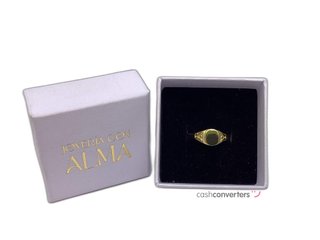 anillo oro 18k