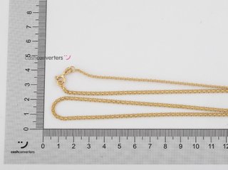 cadena oro 18k 25cm