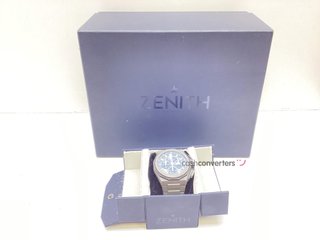 reloj alta gama caballero zenith defy extreme titanium  45 mm. 9100.9004/02.i001
