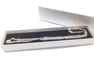 cadena plata 925mm 30cm