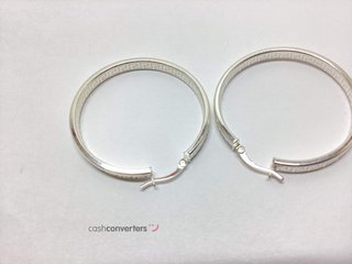 argollas plata 925mm