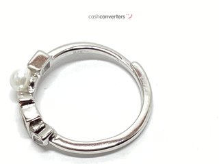 anillo plata 925mm con piedra con circonita