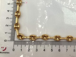 cadena oro 18k 35cm
