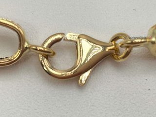 cadena oro 18k 30cm