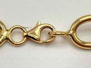cadena oro 18k 22cm