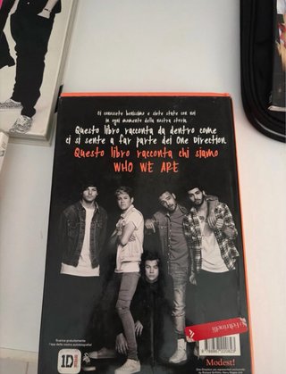 Libro Ufficiale One Direction Autografato