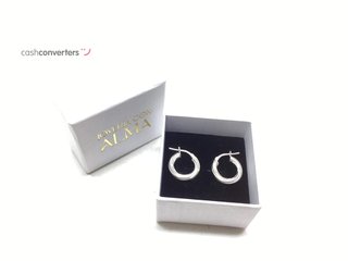 argollas plata 925mm