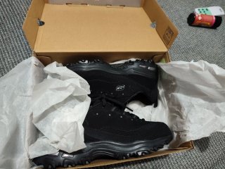 Skechers D'Lites Zapatillas Negras Talla 36.5