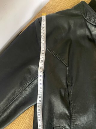Chaqueta de cuero real