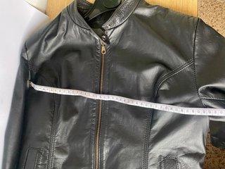 Chaqueta de cuero real