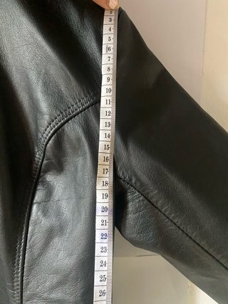 Chaqueta de cuero real
