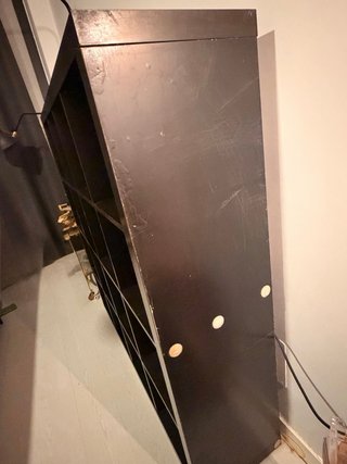 URGE!!!  Estantería Kallax 4x4 Negra Ikea