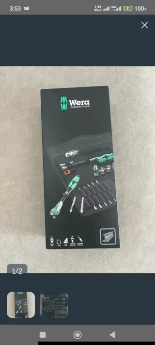 Juego Herramientas Wera Kraftform Kompakt